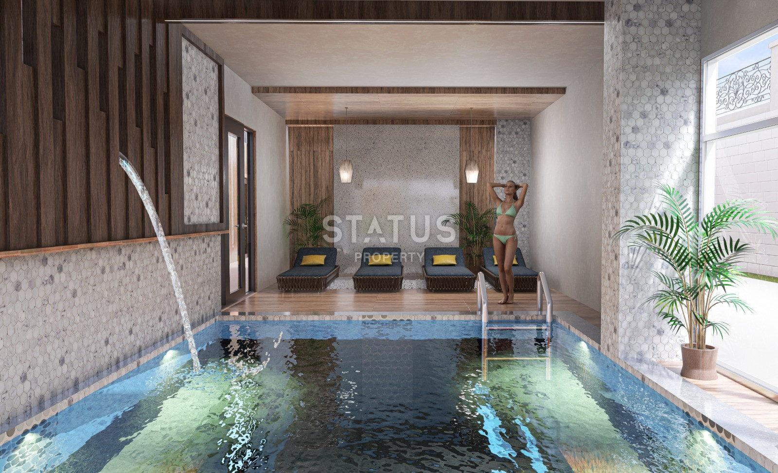 Новый проект на стадии строительства, в районе Махмутлар, от 48-50 кв.м. фото 8