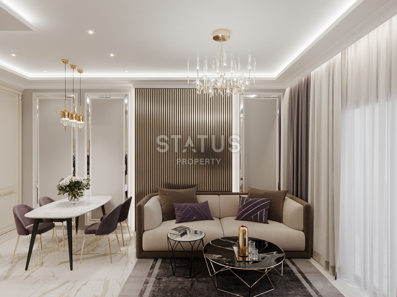 Новый проект на стадии строительства, в районе Махмутлар, от 48-50 кв.м. фото 13