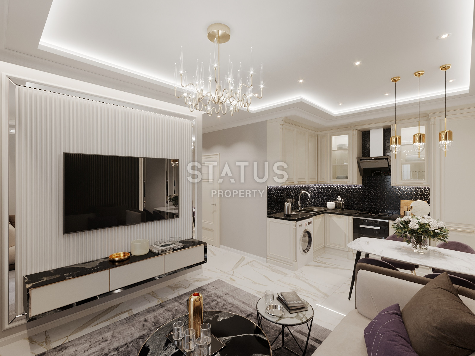 Новый проект на стадии строительства, в районе Махмутлар, от 48-50 кв.м. фото 14