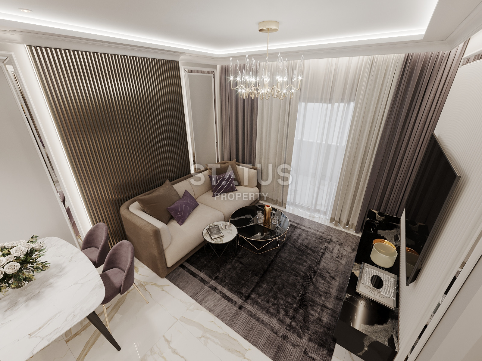 Новый проект на стадии строительства, в районе Махмутлар, от 48-50 кв.м. фото 15