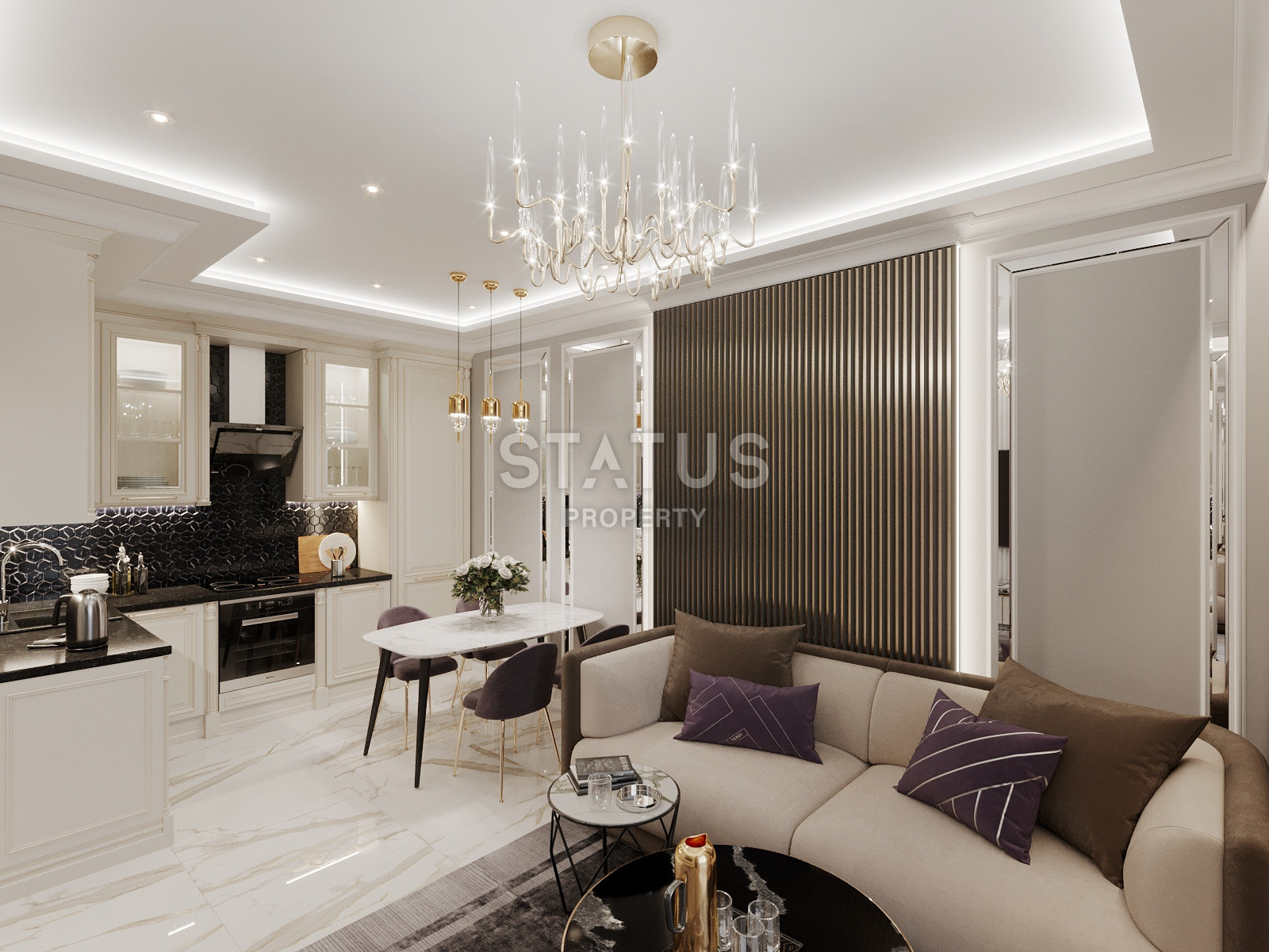 Новый проект на стадии строительства, в районе Махмутлар, от 48-50 кв.м. фото 17