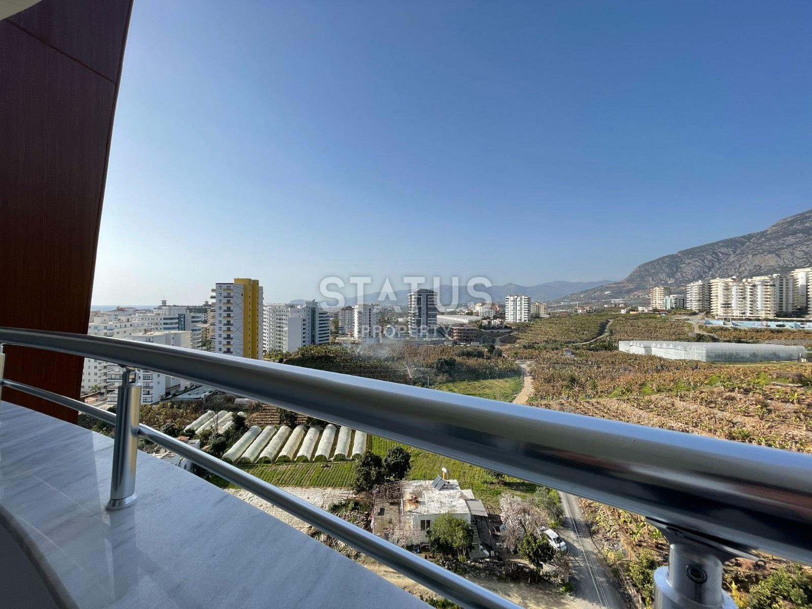 Видовая квартира на горы Торос и море в Махмутларе, 1+1, 60 кв.м. фото 19