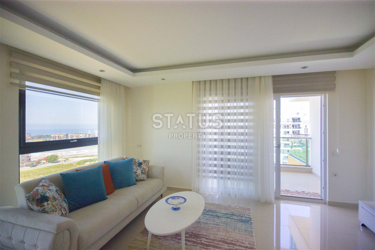 Апартаменты 2+1 с видом на море в элитном комплексе Авсалларе, 100 кв.м. фото 3