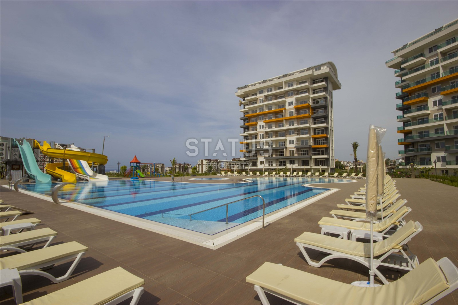 Апартаменты 2+1 с видом на море в элитном комплексе Авсалларе, 100 кв.м. фото 15