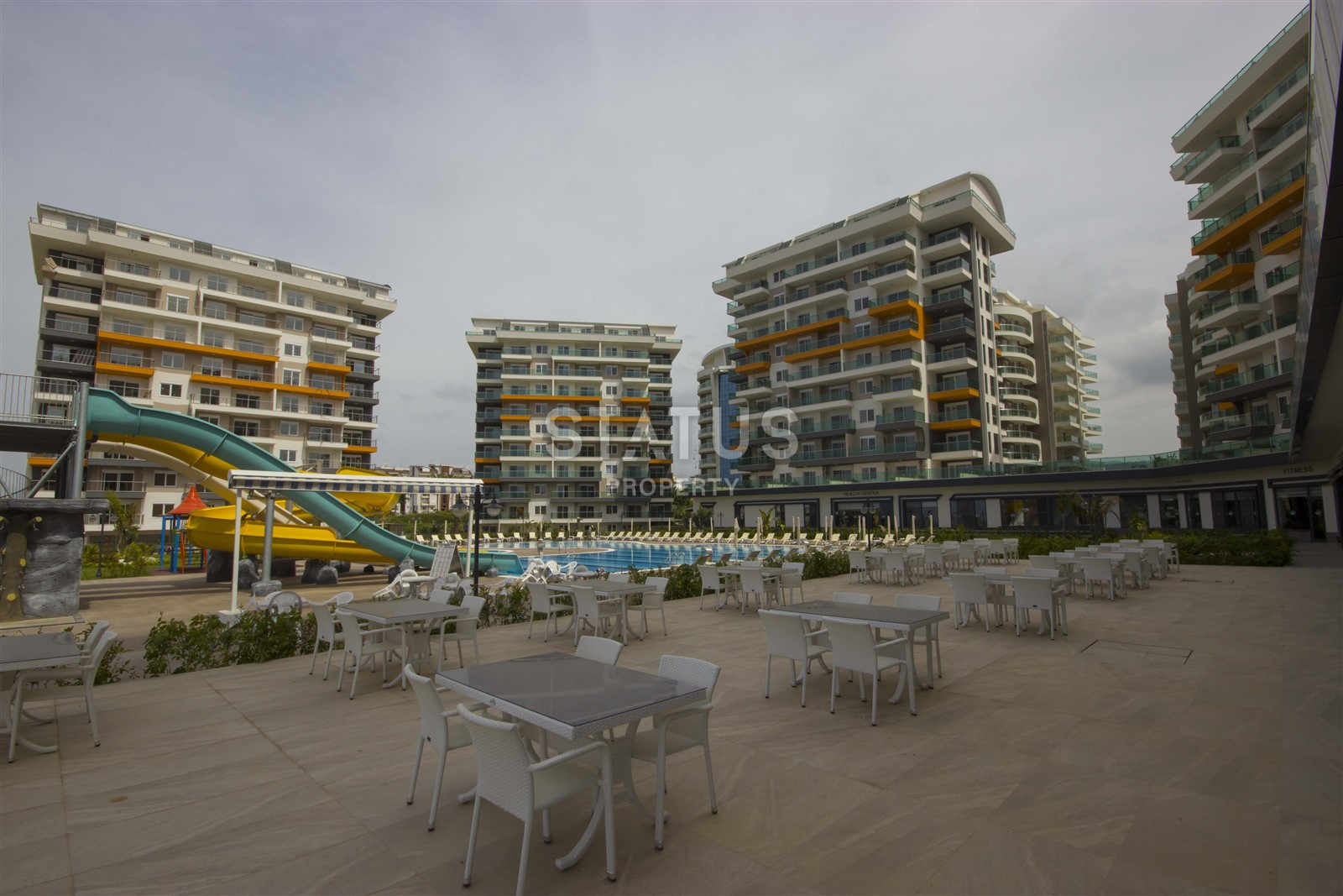 Апартаменты 2+1 с видом на море в элитном комплексе Авсалларе, 100 кв.м. фото 16