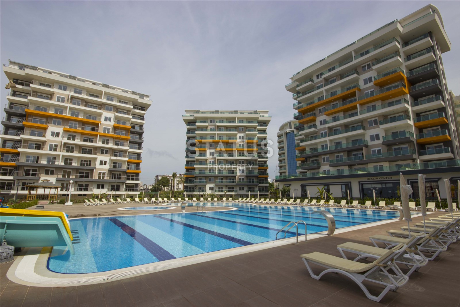 Апартаменты 2+1 с видом на море в элитном комплексе Авсалларе, 100 кв.м. фото 19