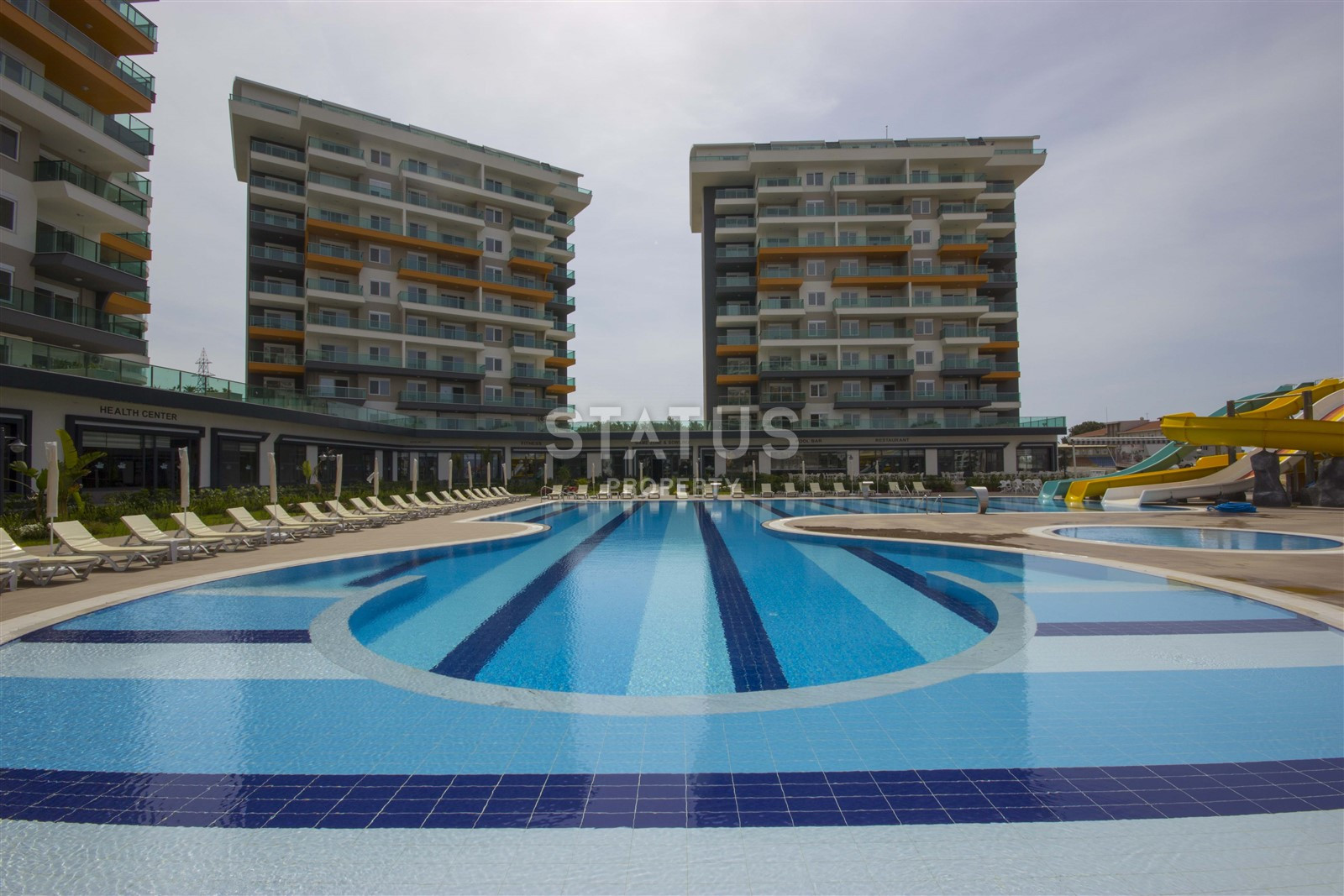 Апартаменты 2+1 с видом на море в элитном комплексе Авсалларе, 100 кв.м. фото 24