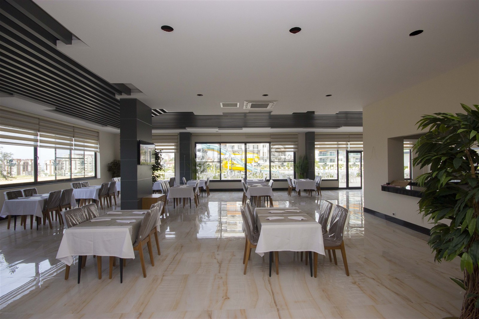 Апартаменты 2+1 с видом на море в элитном комплексе Авсалларе, 100 кв.м. фото 30