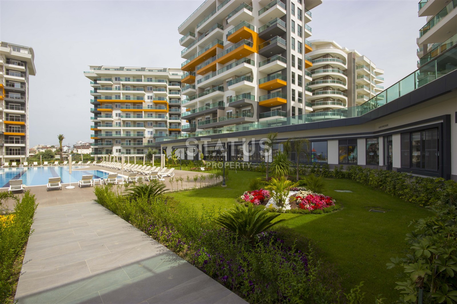 Апартаменты 2+1 с видом на море в элитном комплексе Авсалларе, 100 кв.м. фото 35