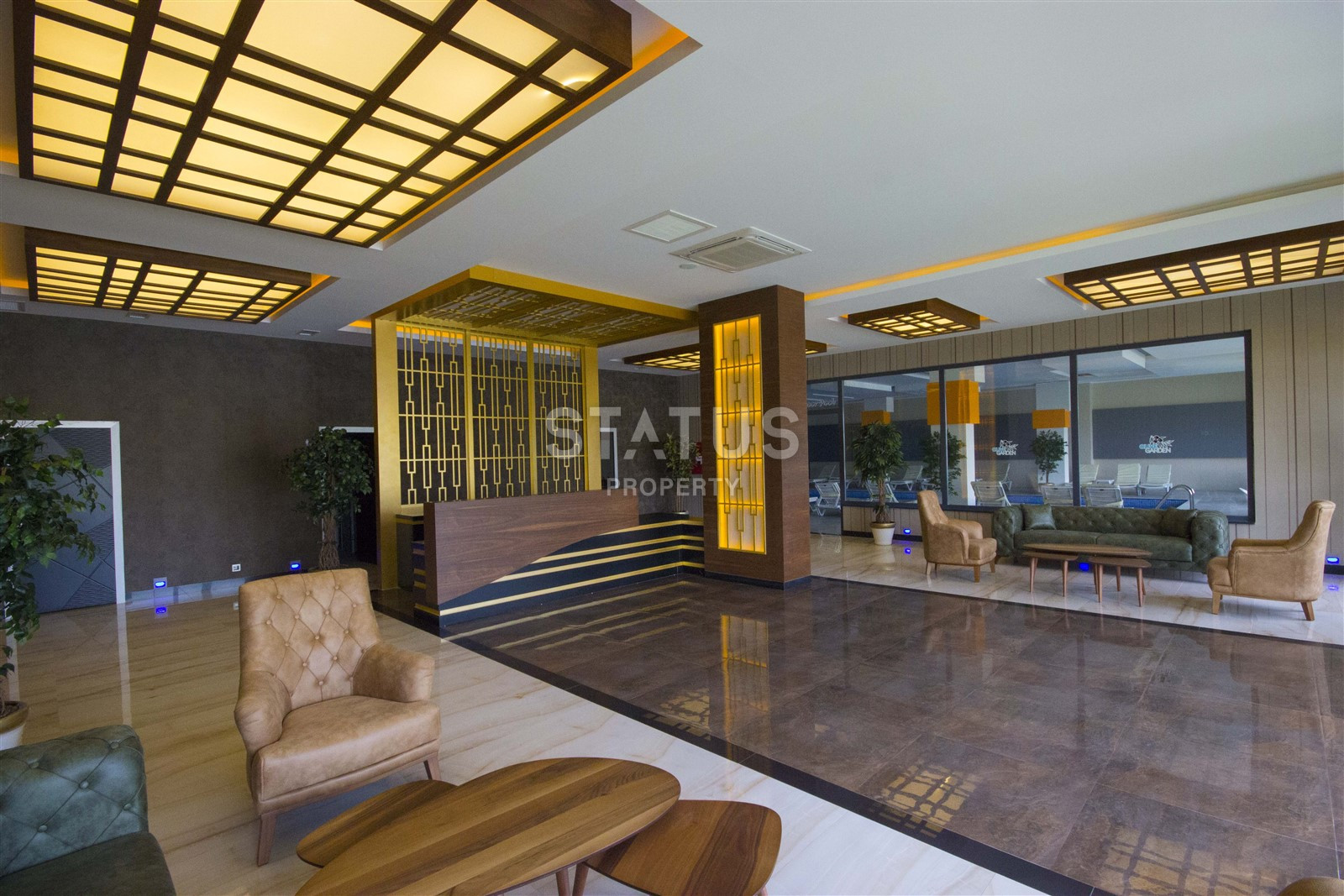 Апартаменты 2+1 с видом на море в элитном комплексе Авсалларе, 100 кв.м. фото 36