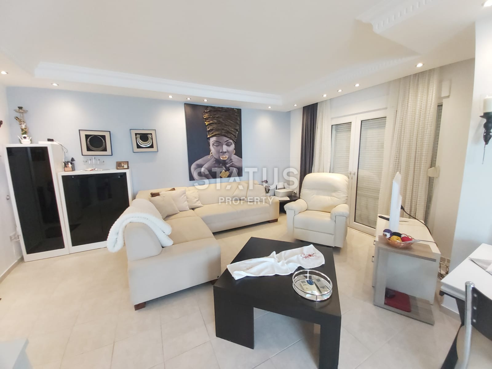 Excellent offer of a three-room apartment in the European region Oba, furniture+appliances фото 5