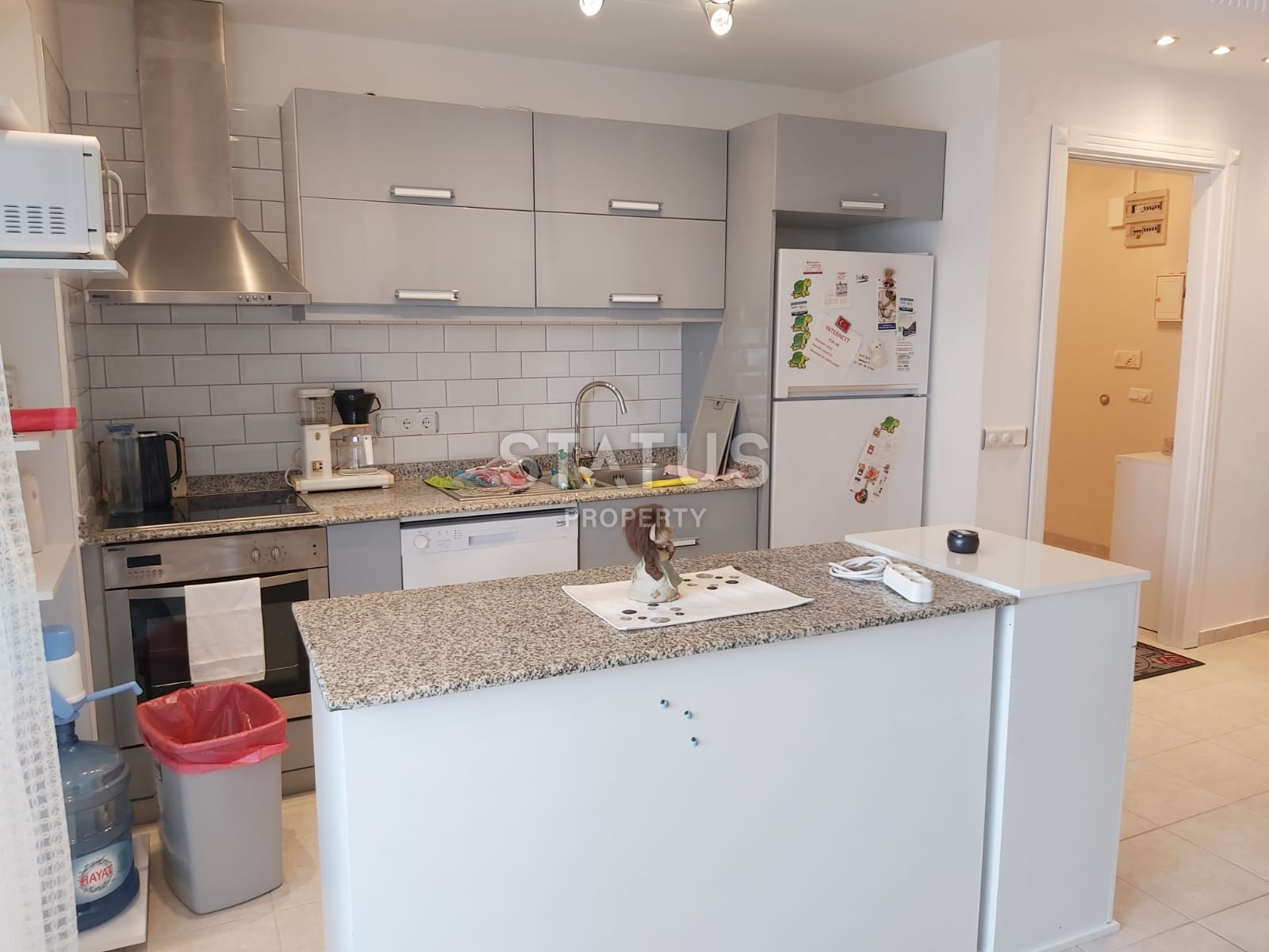 Excellent offer of a three-room apartment in the European region Oba, furniture+appliances фото 12