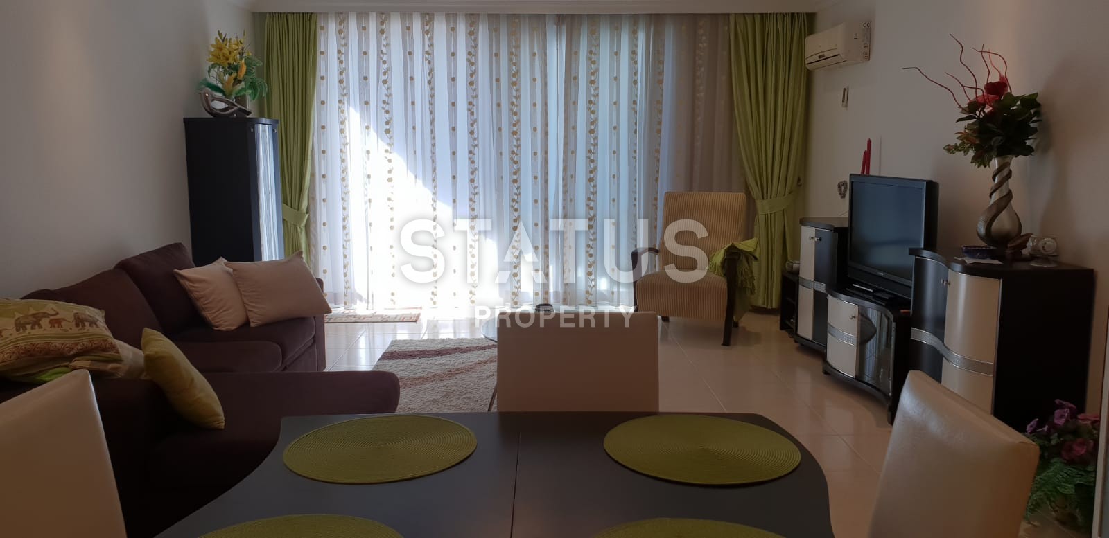 Прекрасная меблированная квартира 1+1 в районе Джикджилли, 75 кв. м. фото 5