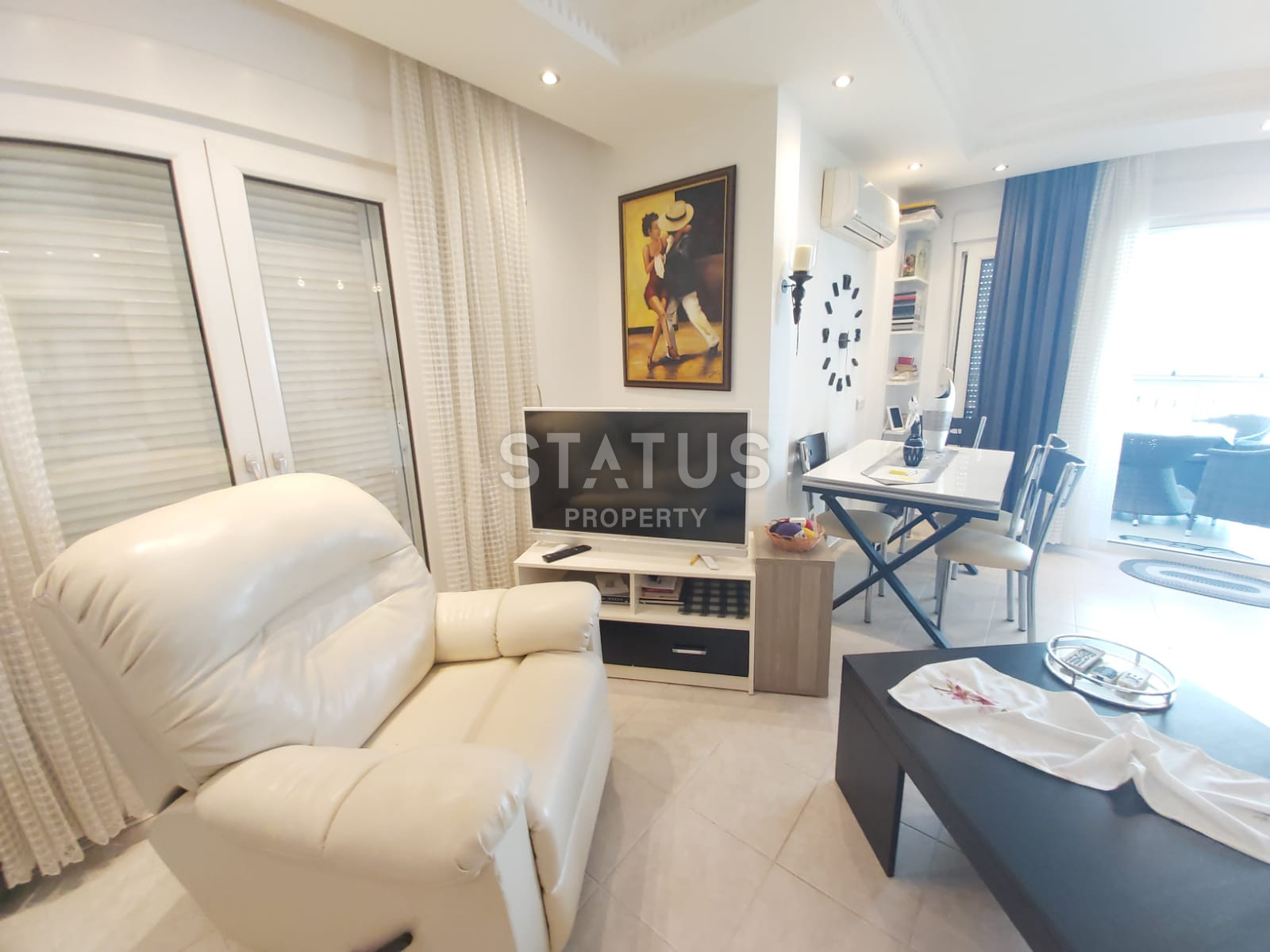 Excellent offer of a three-room apartment in the European region Oba, furniture+appliances фото 19