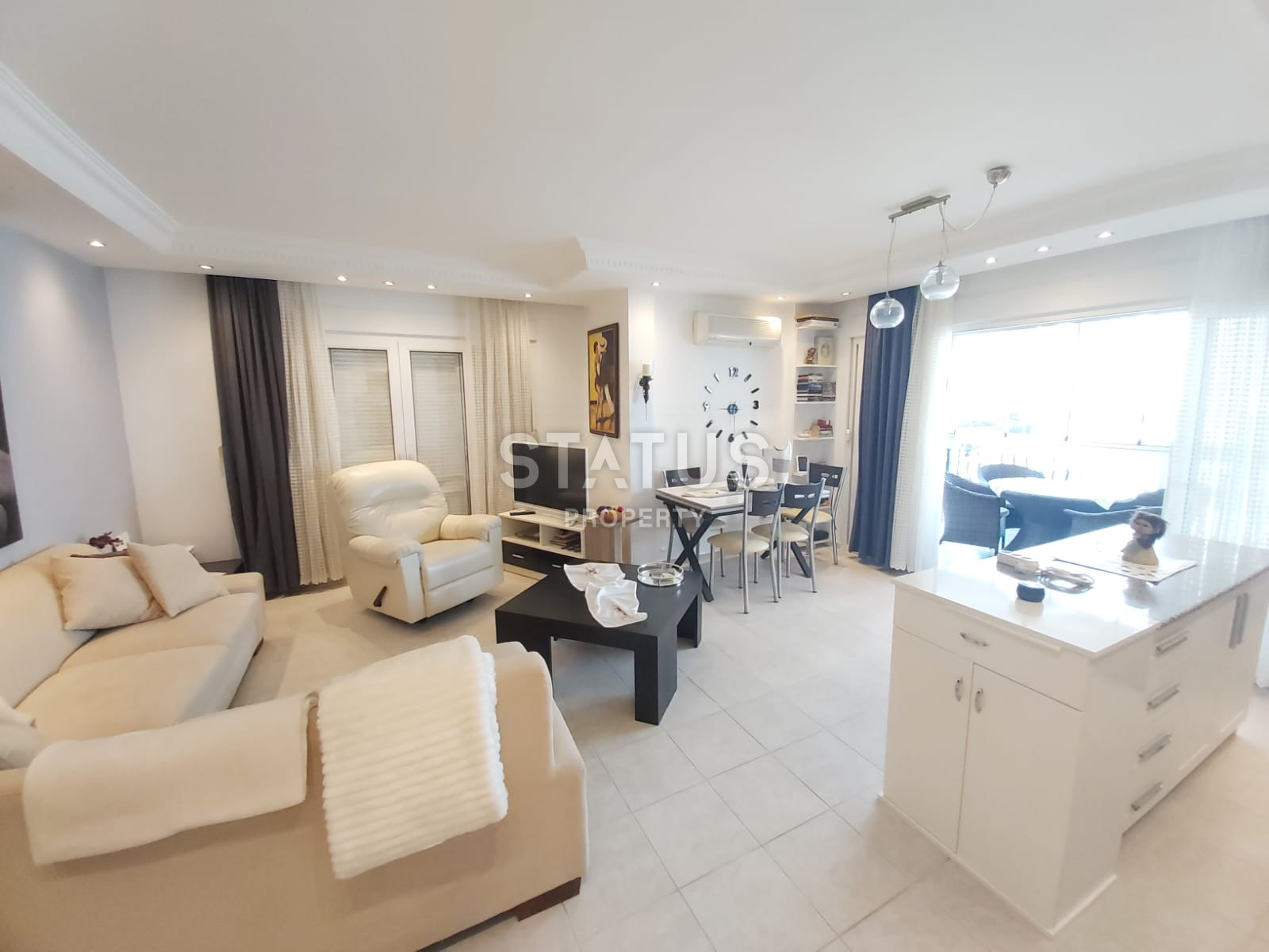 Excellent offer of a three-room apartment in the European region Oba, furniture+appliances фото 28