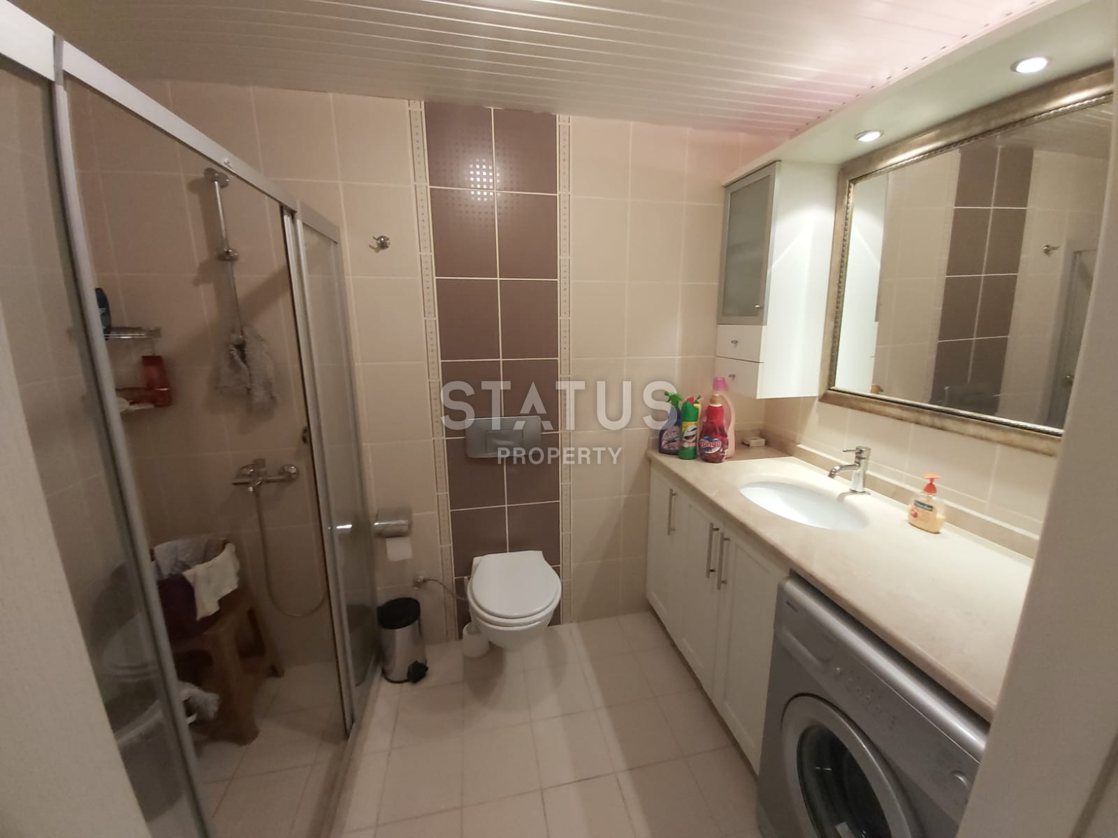 Excellent offer of a three-room apartment in the European region Oba, furniture+appliances фото 30