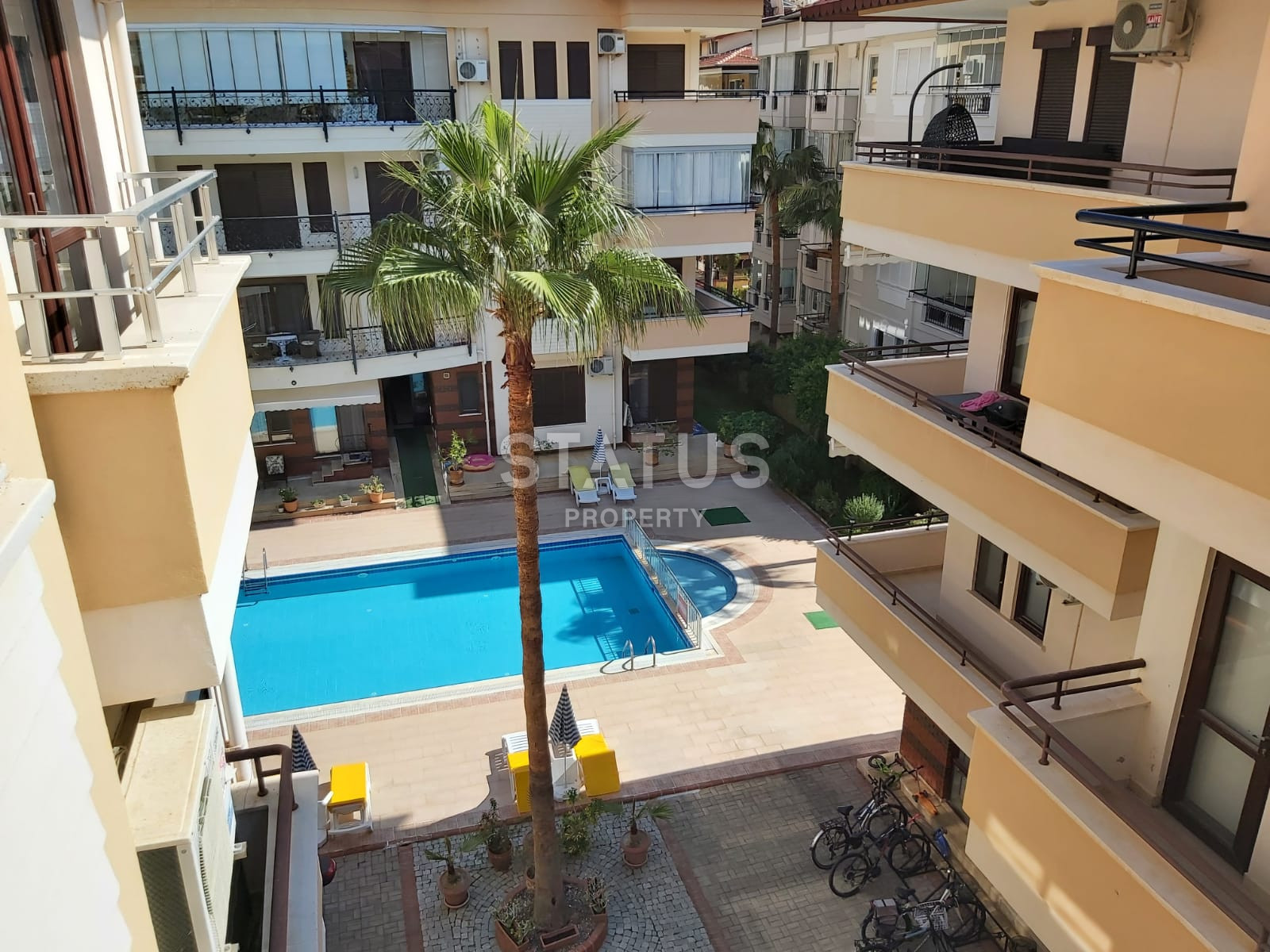 Spacious 2+1 in Oba in a good complex 350m from the sea фото 39