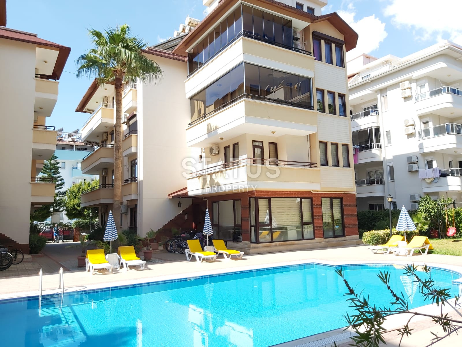 Spacious 2+1 in Oba in a good complex 350m from the sea фото 47