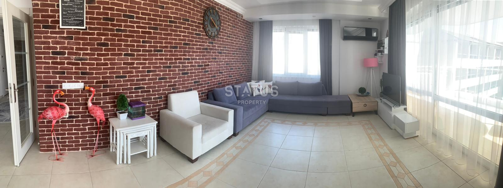 Квартира 2+1, в 200 метрах от моря в районе Тосмур, 115 кв.м. фото 22