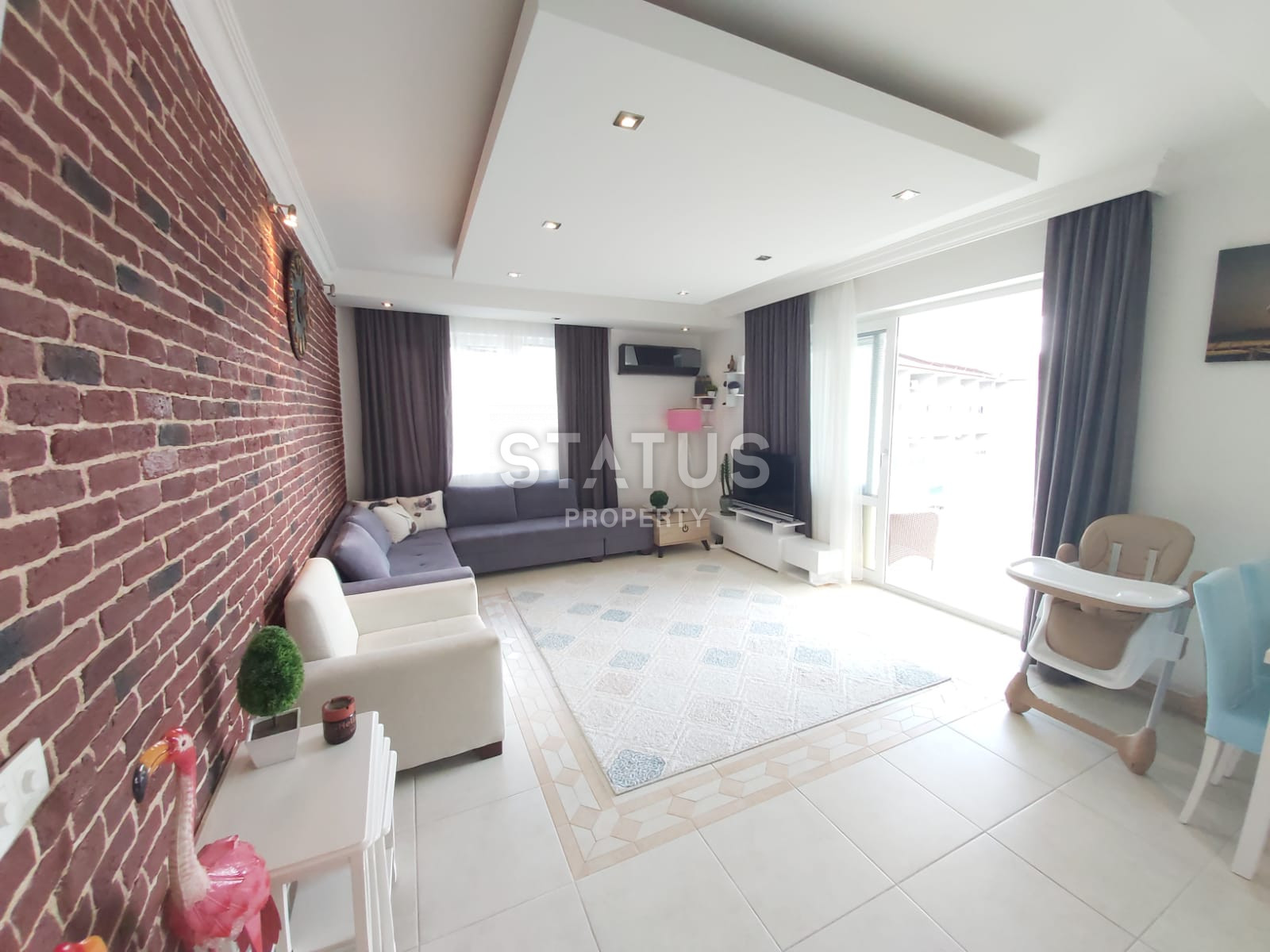 Квартира 2+1, в 200 метрах от моря в районе Тосмур, 115 кв.м. фото 27