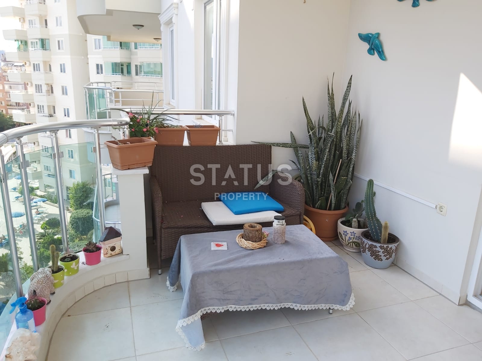 Квартира 2+1, в 200 метрах от моря в районе Тосмур, 115 кв.м. фото 47