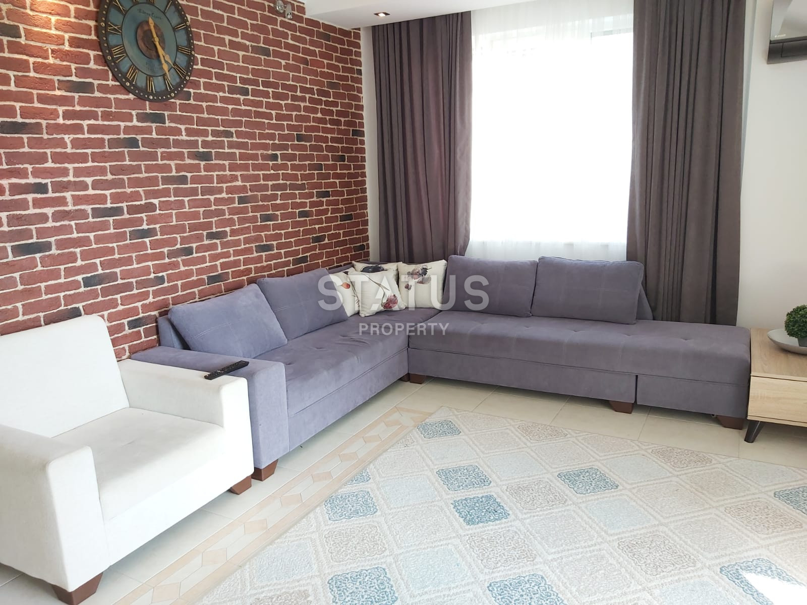 Квартира 2+1, в 200 метрах от моря в районе Тосмур, 115 кв.м. фото 49