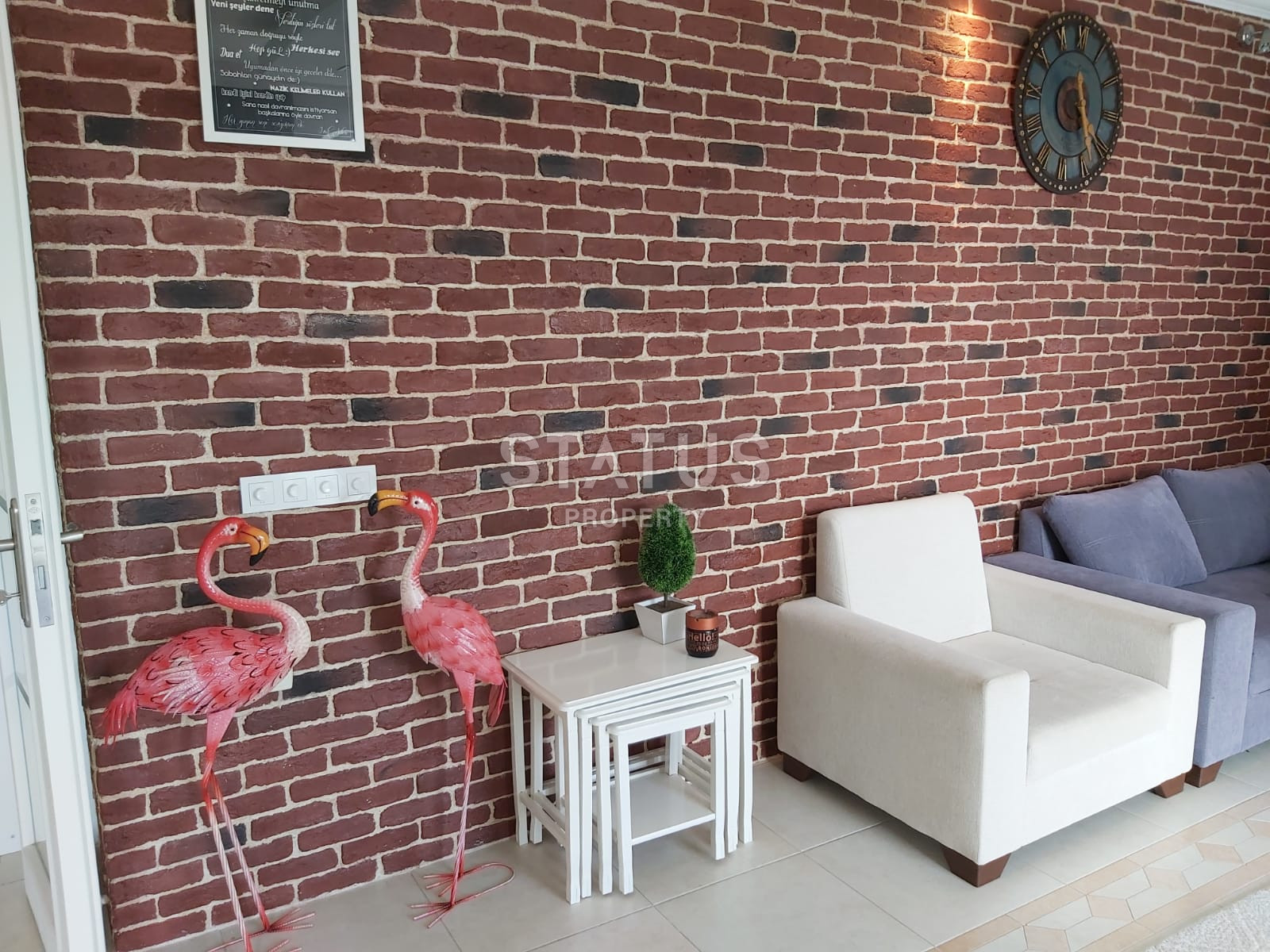 Квартира 2+1, в 200 метрах от моря в районе Тосмур, 115 кв.м. фото 54