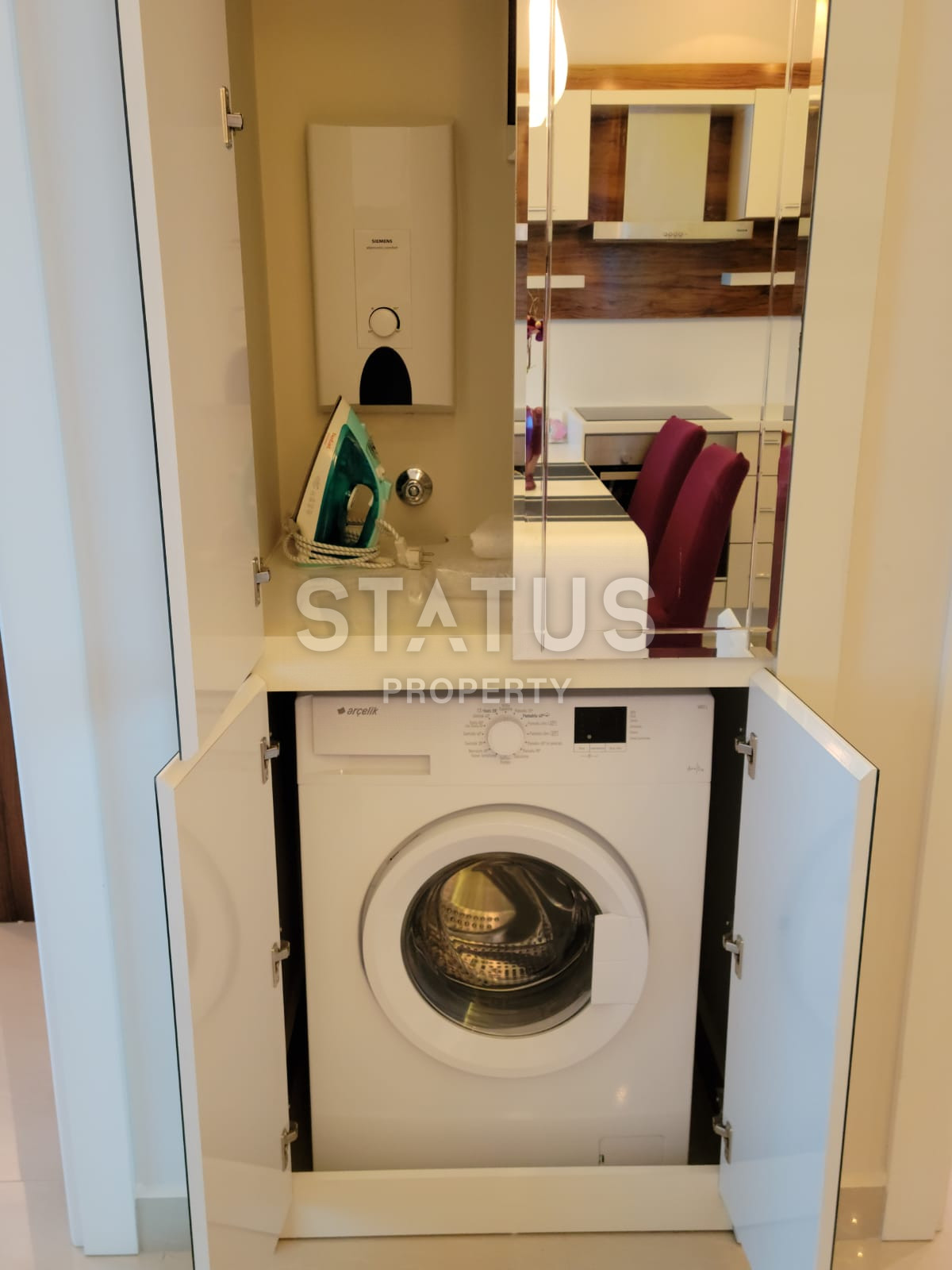 Апартаменты 1+1 с видом на море в элитном комплексе, 70 м2. Махмутлар, Алания. фото 5