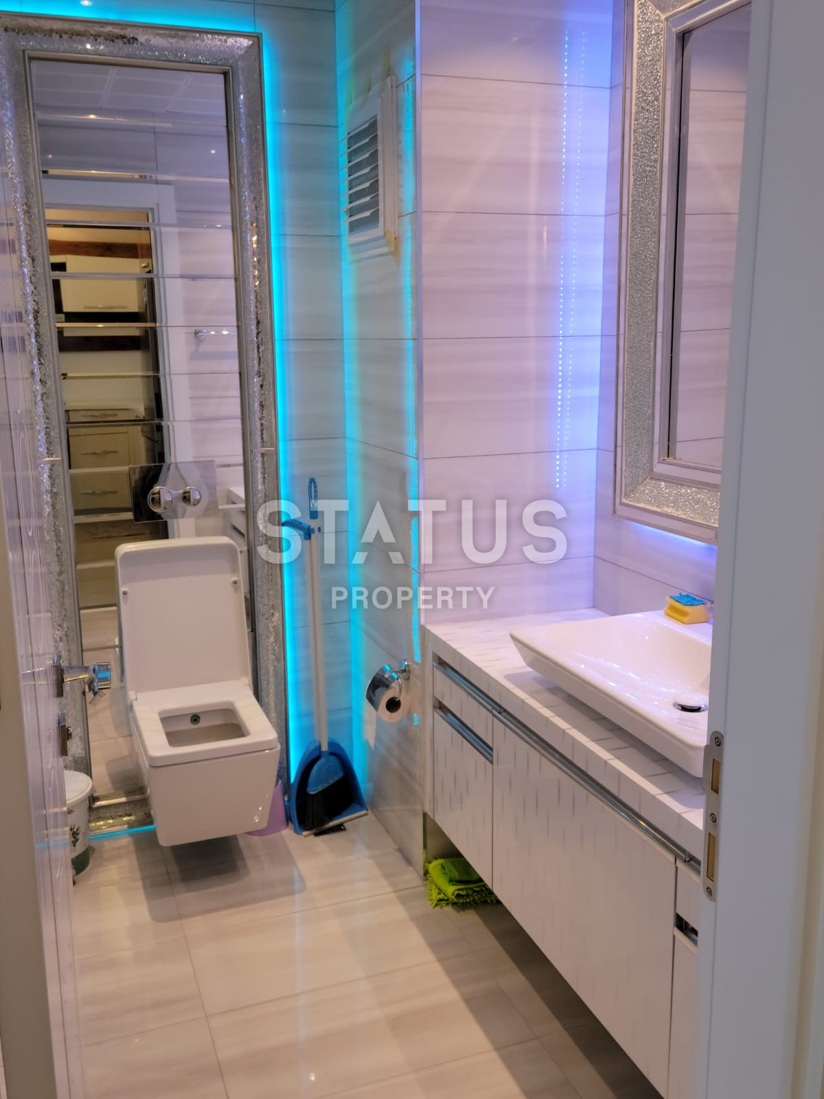 Апартаменты 1+1 с видом на море в элитном комплексе, 70 м2. Махмутлар, Алания. фото 6