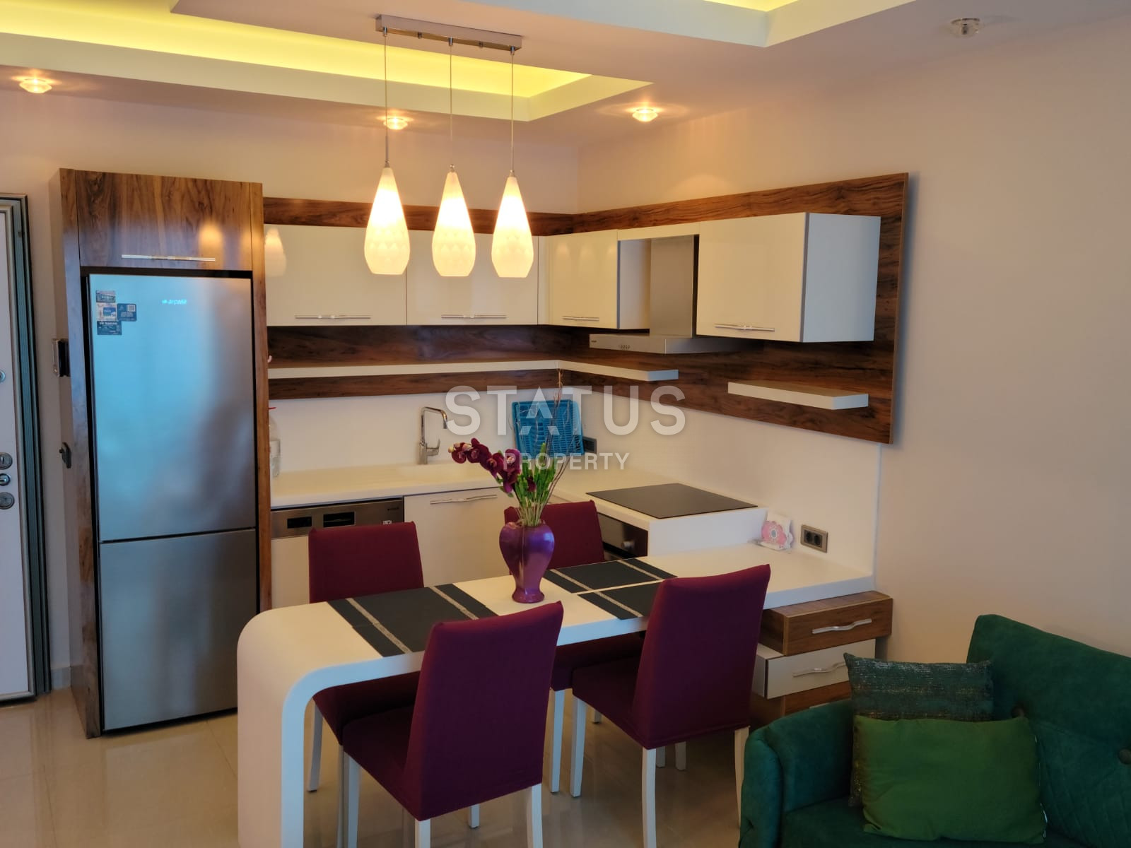 Апартаменты 1+1 с видом на море в элитном комплексе, 70 м2. Махмутлар, Алания. фото 10