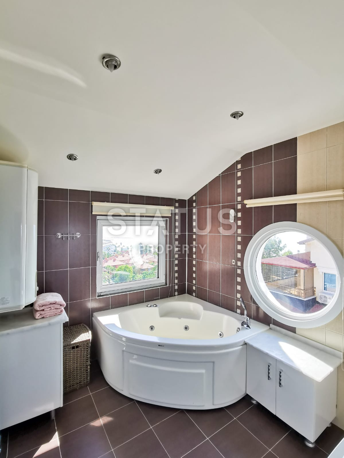 Пентхаус с шикарным видом на море в элитном комплексе вилл, 200 м до моря в Авсалларе, 140 кв м фото 4