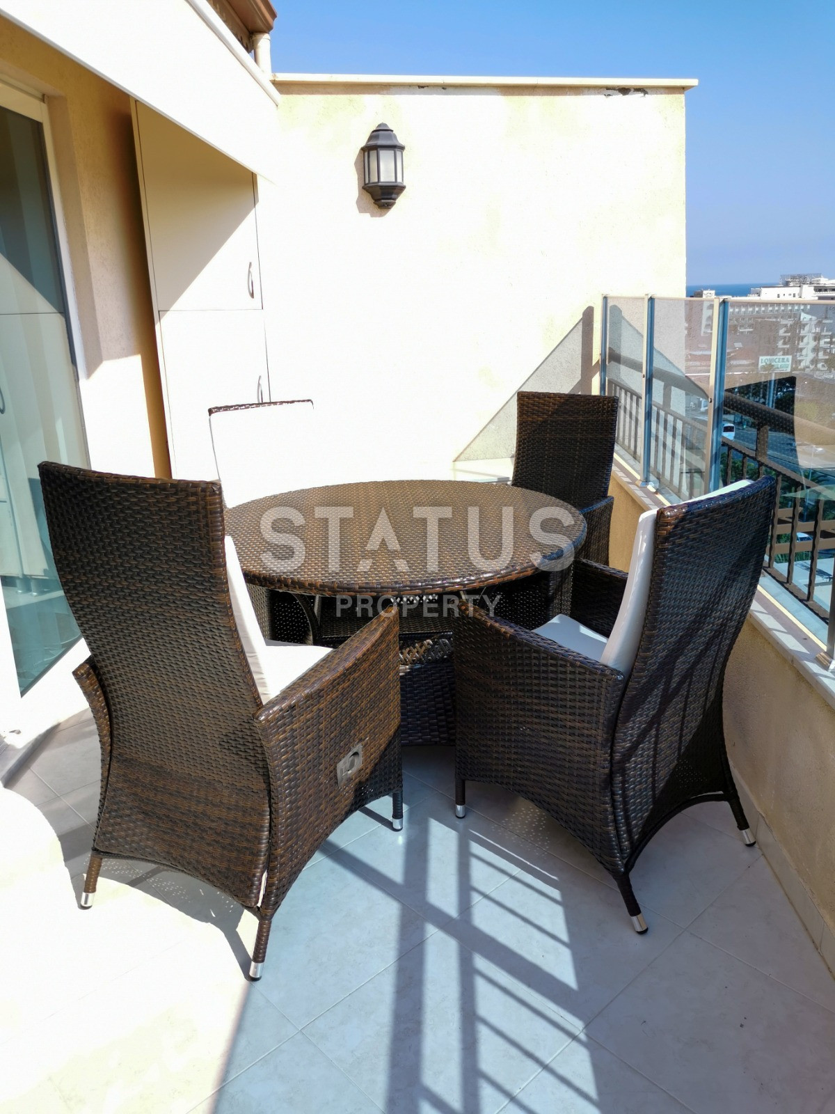 Пентхаус с шикарным видом на море в элитном комплексе вилл, 200 м до моря в Авсалларе, 140 кв м фото 6