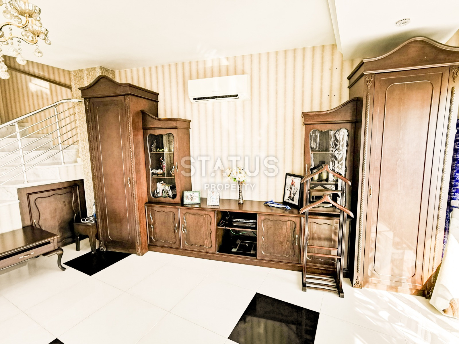 Пентхаус с шикарным видом на море в элитном комплексе вилл, 200 м до моря в Авсалларе, 140 кв м фото 7