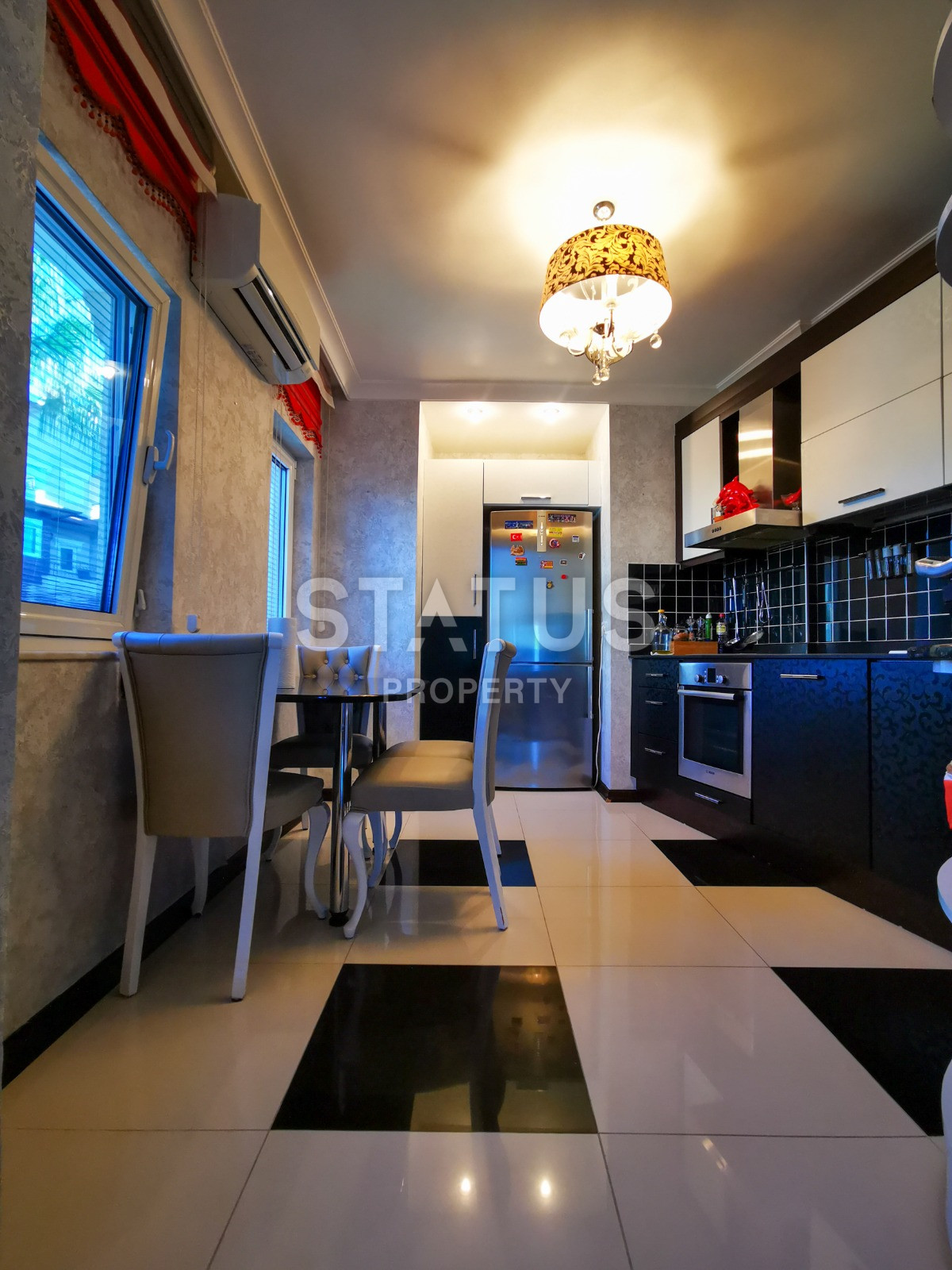 Пентхаус с шикарным видом на море в элитном комплексе вилл, 200 м до моря в Авсалларе, 140 кв м фото 9