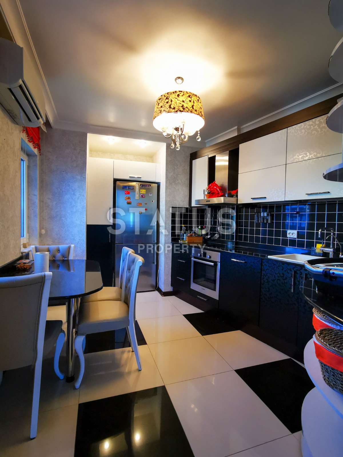 Пентхаус с шикарным видом на море в элитном комплексе вилл, 200 м до моря в Авсалларе, 140 кв м фото 10