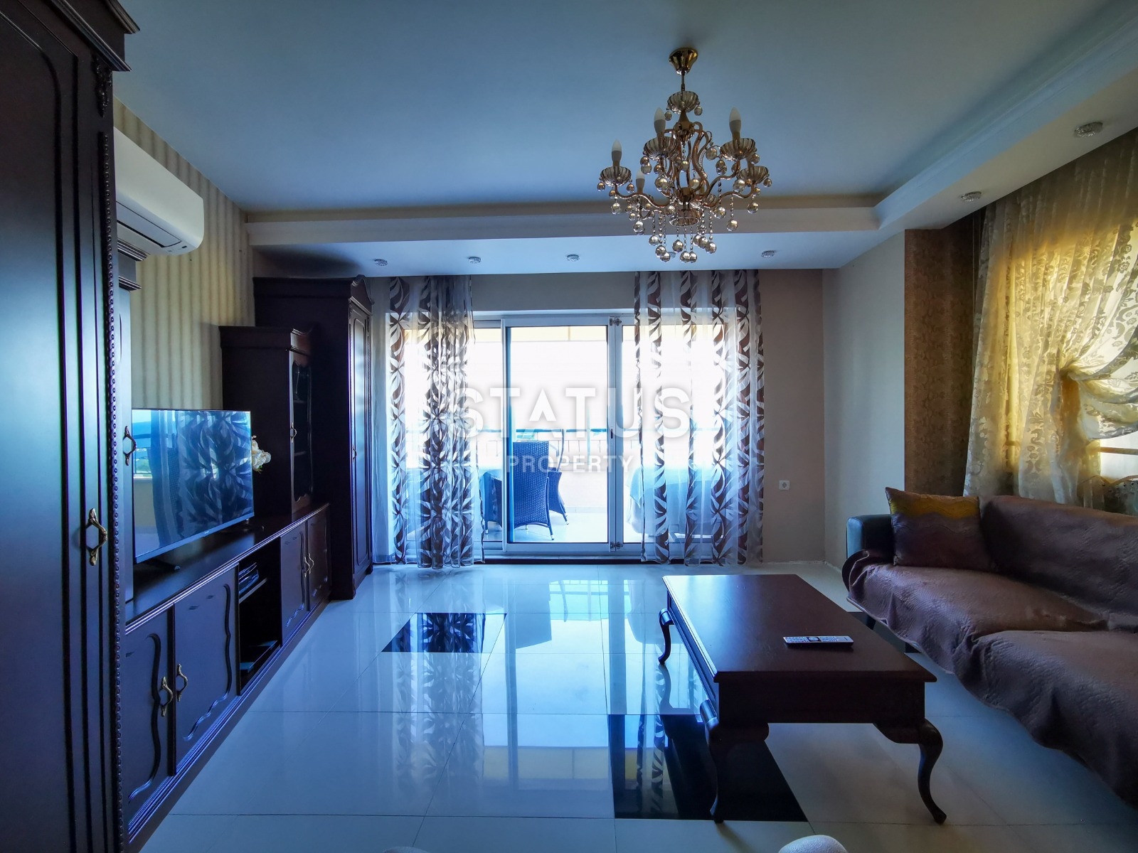 Пентхаус с шикарным видом на море в элитном комплексе вилл, 200 м до моря в Авсалларе, 140 кв м фото 15