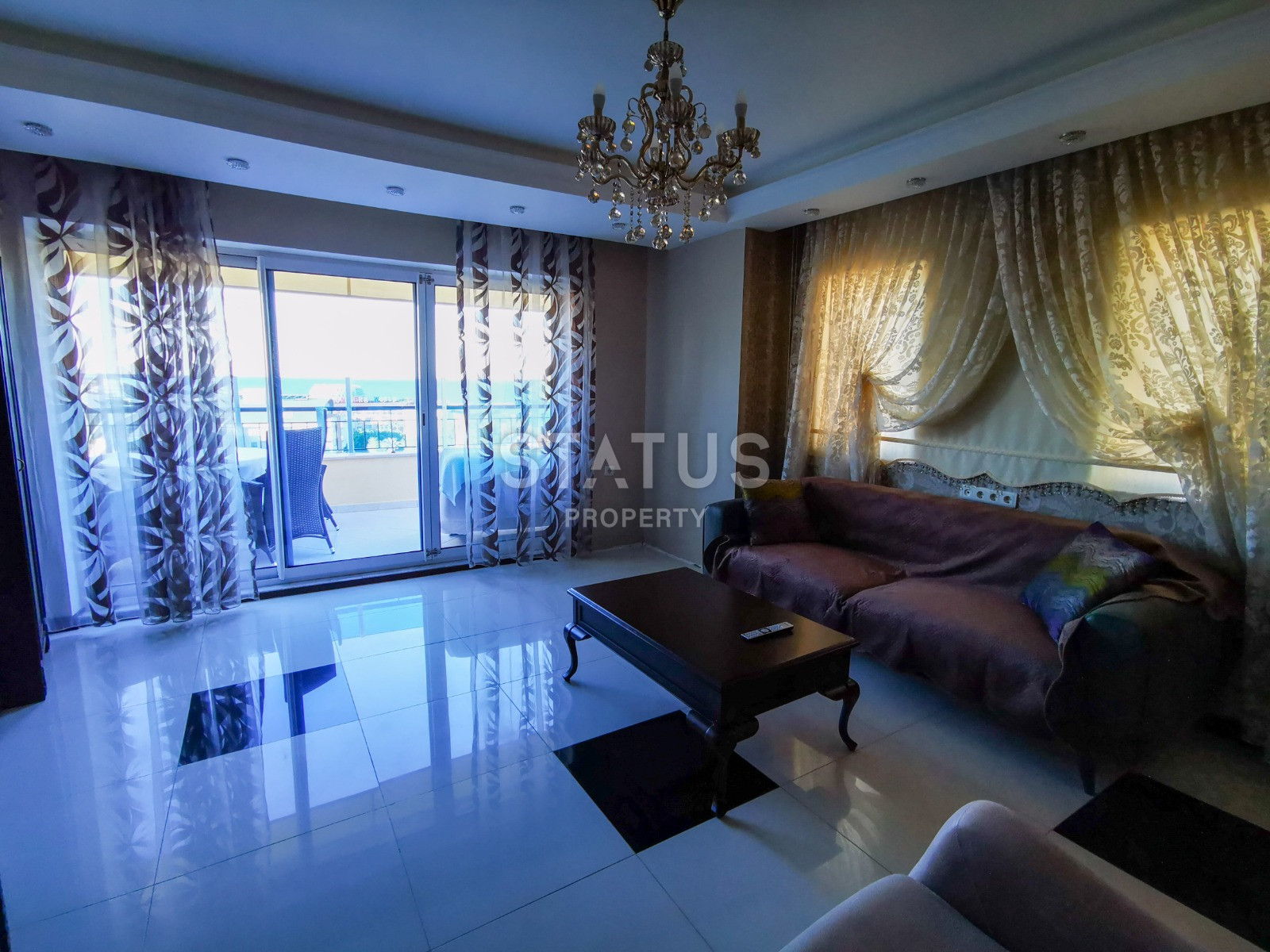 Пентхаус с шикарным видом на море в элитном комплексе вилл, 200 м до моря в Авсалларе, 140 кв м фото 19