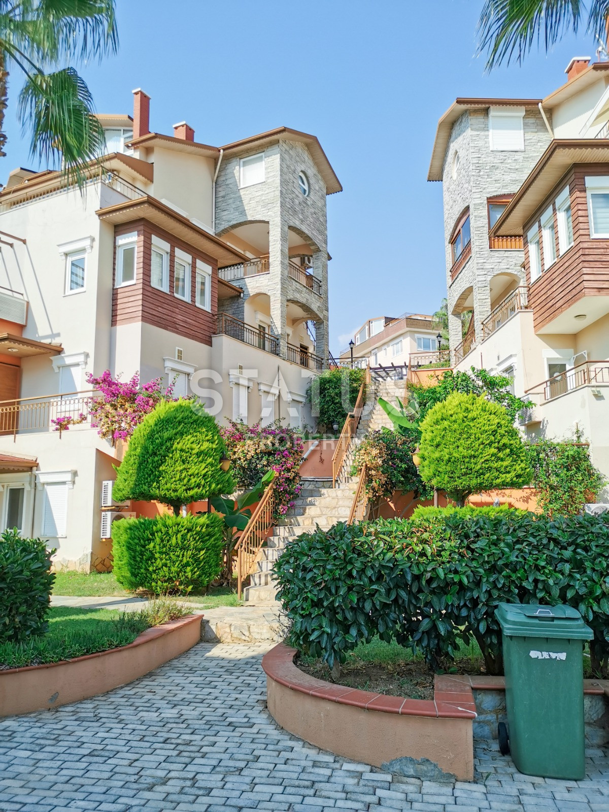 Пентхаус с шикарным видом на море в элитном комплексе вилл, 200 м до моря в Авсалларе, 140 кв м фото 23