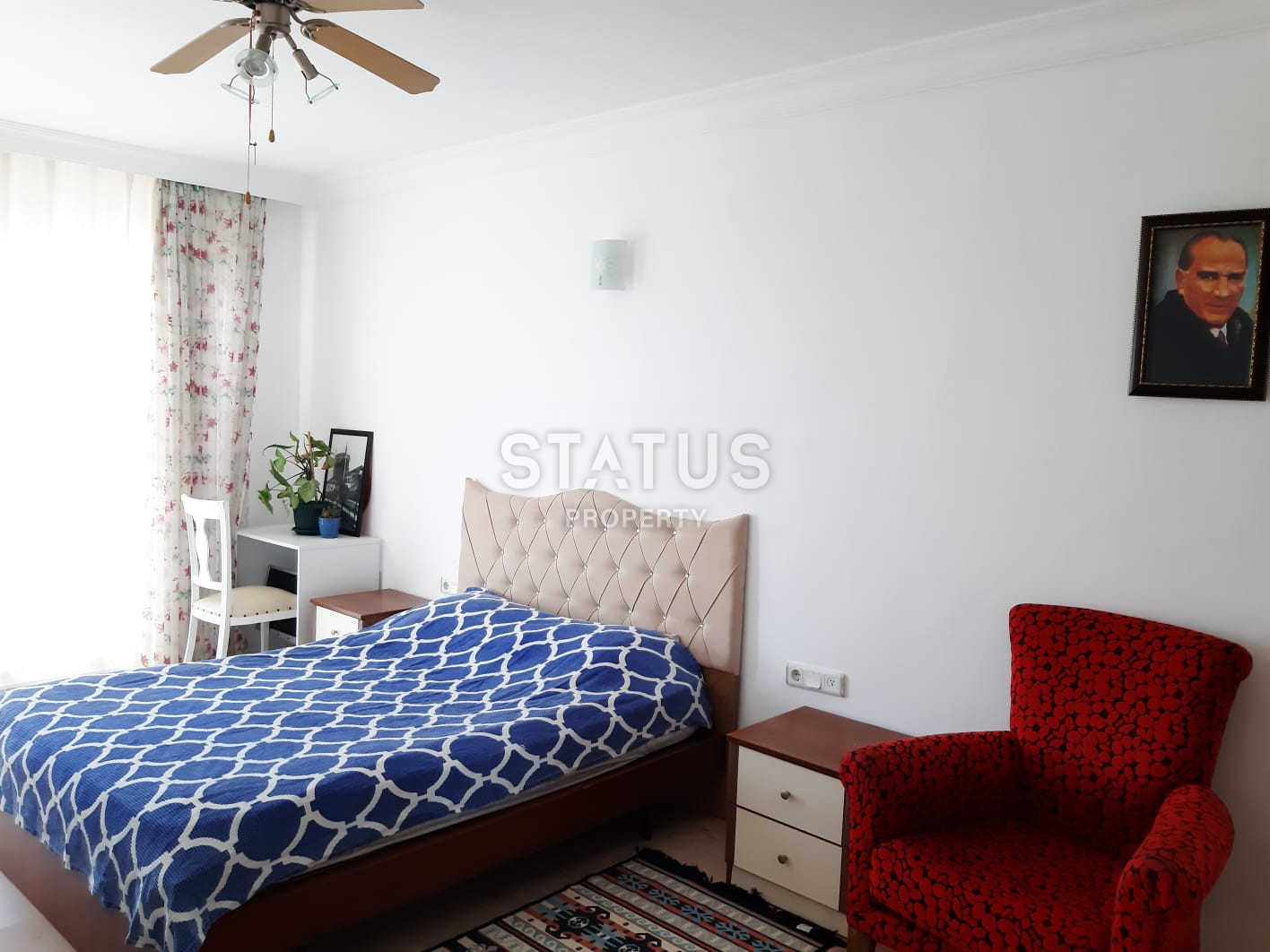 Дуплекс 4+1 с видом на море и горы в районе Махмутлар, 220 кв.м. фото 14