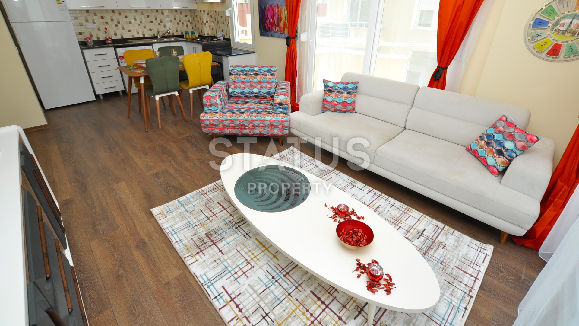 Трехкомнатная квартира с мебелью по СУПЕР цене в центре Мамхутларе. 110 кв.м. фото 4