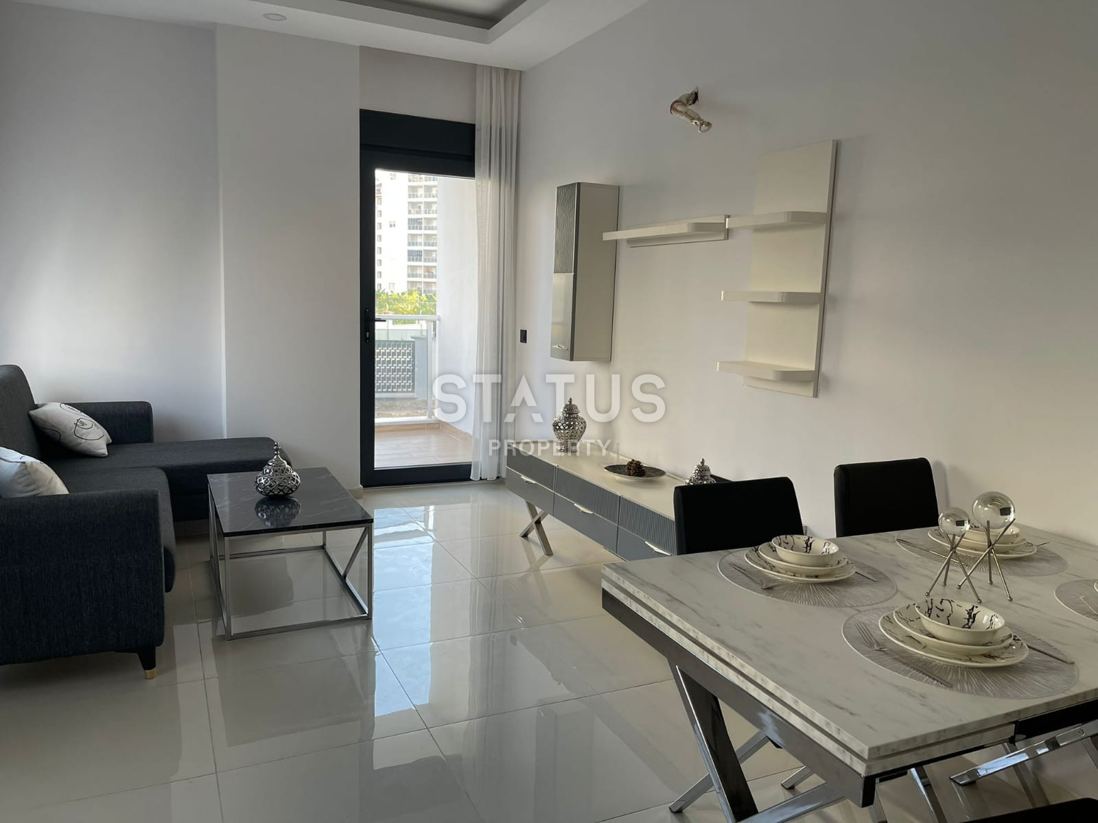 Уютная, светлая квартира 1+1, в районе Махмутлар, 60 кв.м. фото 5