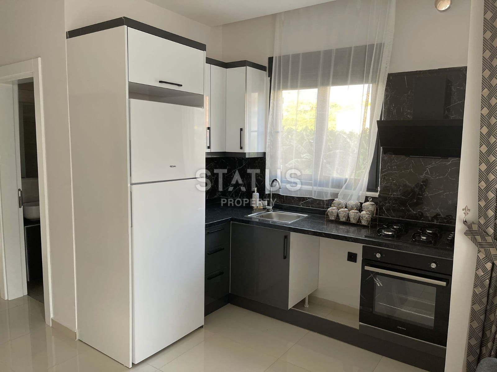 Уютная, светлая квартира 1+1, в районе Махмутлар, 60 кв.м. фото 6