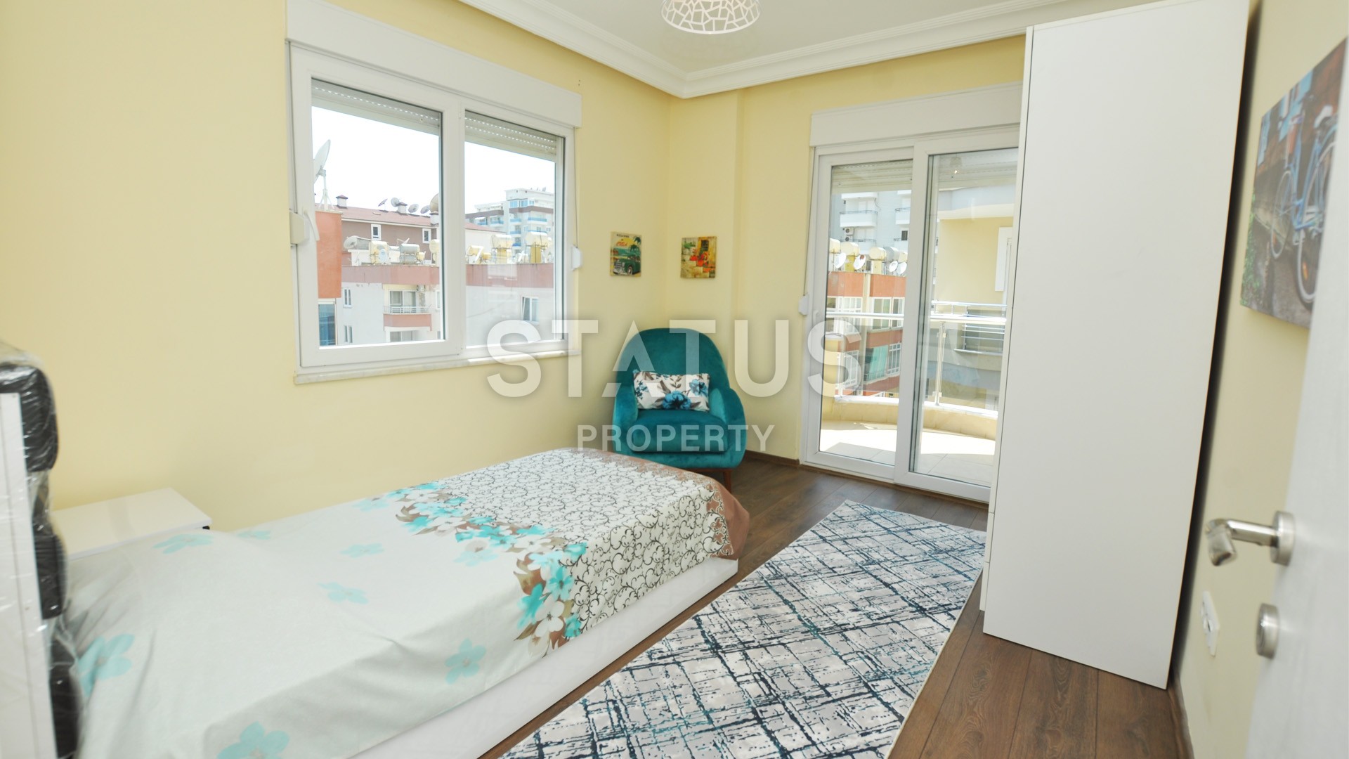 Трехкомнатная квартира с мебелью по СУПЕР цене в центре Мамхутларе. 110 кв.м. фото 10