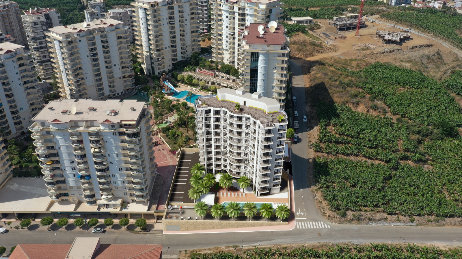 Investment project in Mahmutlar, apartments with sea and mountain views, 53-78 m2 фото 4