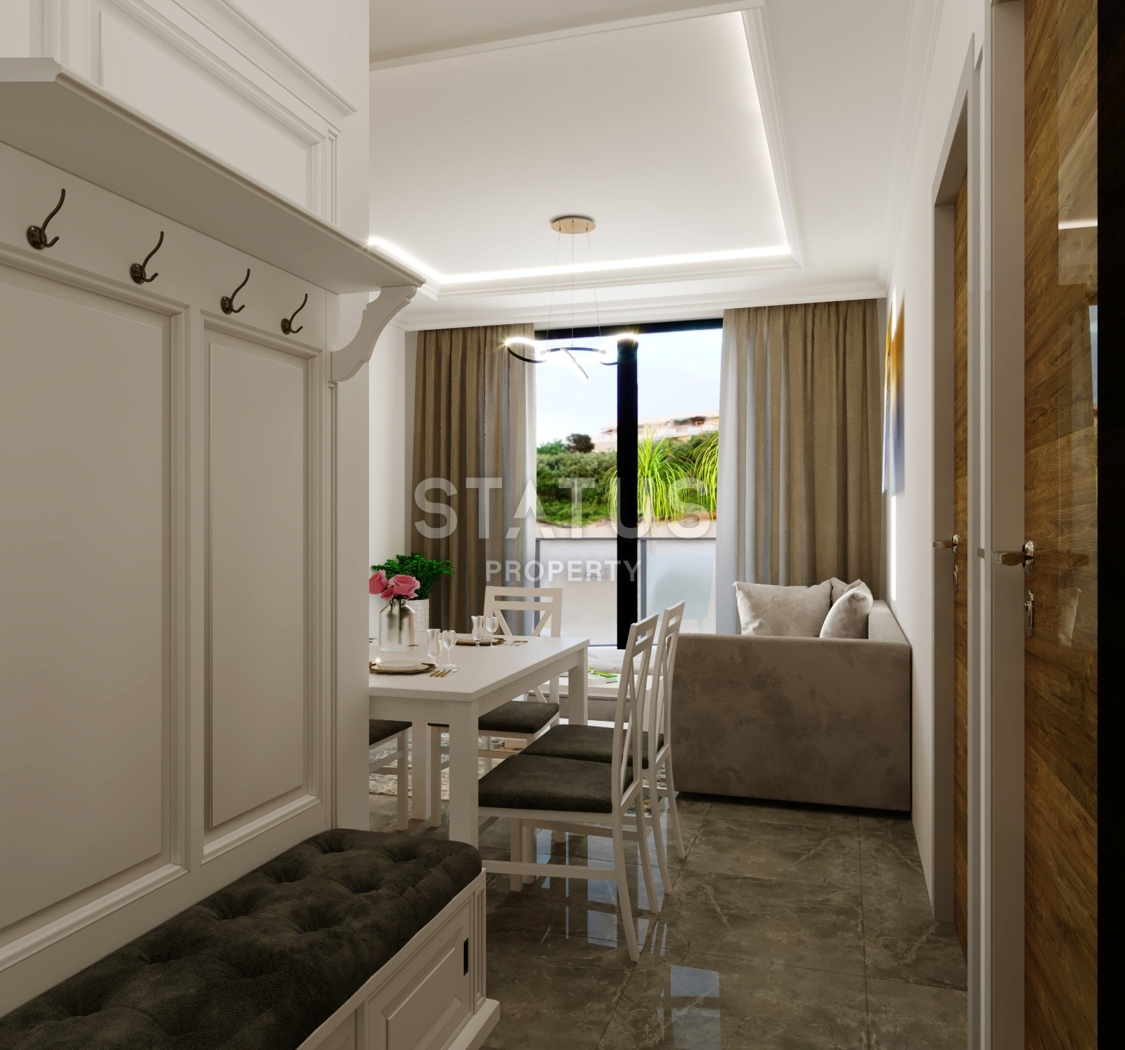 Investment project in Mahmutlar, apartments with sea and mountain views, 53-78 m2 фото 16