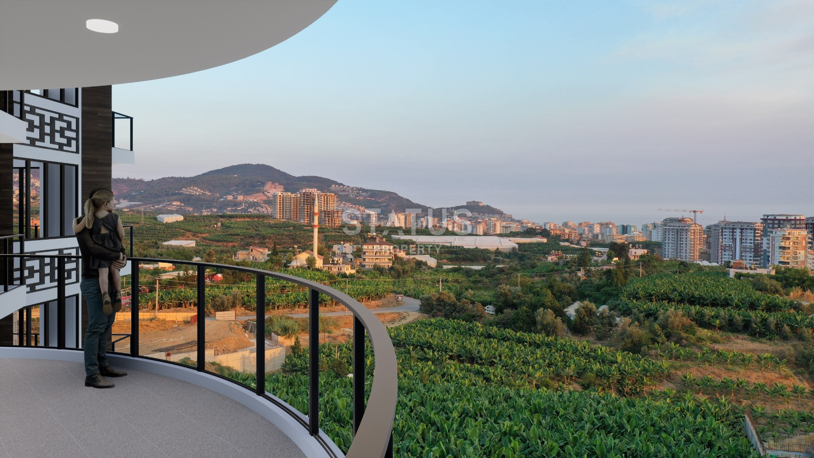 Investment project in Mahmutlar, apartments with sea and mountain views, 53-78 m2 фото 18