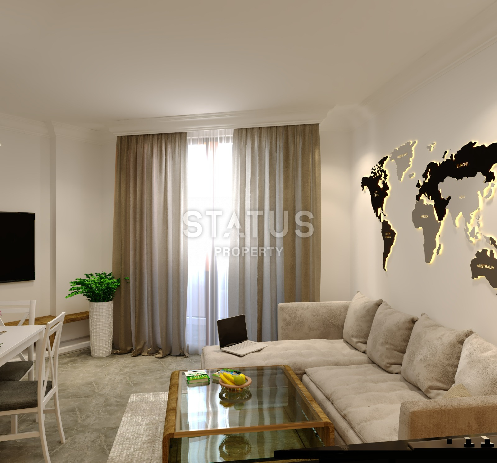 Investment project in Mahmutlar, apartments with sea and mountain views, 53-78 m2 фото 20