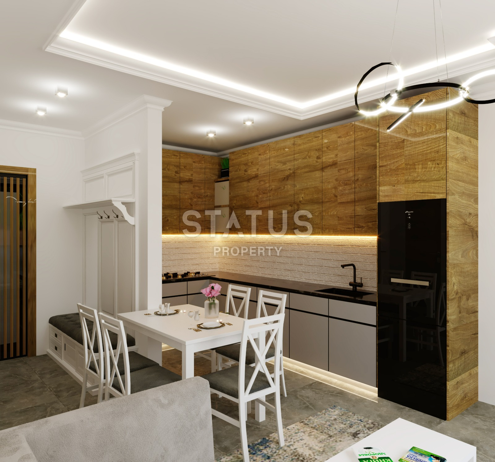 Investment project in Mahmutlar, apartments with sea and mountain views, 53-78 m2 фото 23