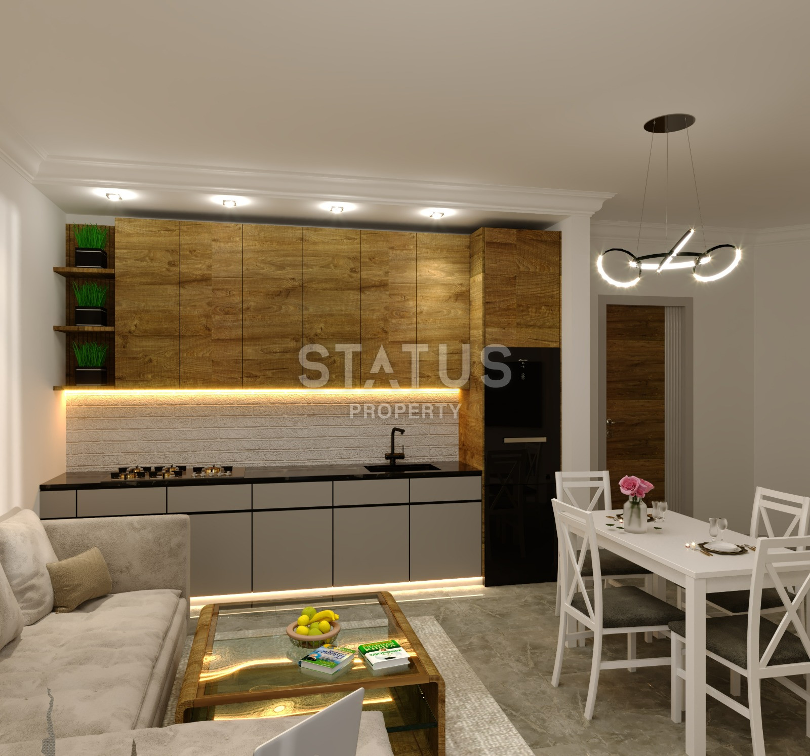 Investment project in Mahmutlar, apartments with sea and mountain views, 53-78 m2 фото 27