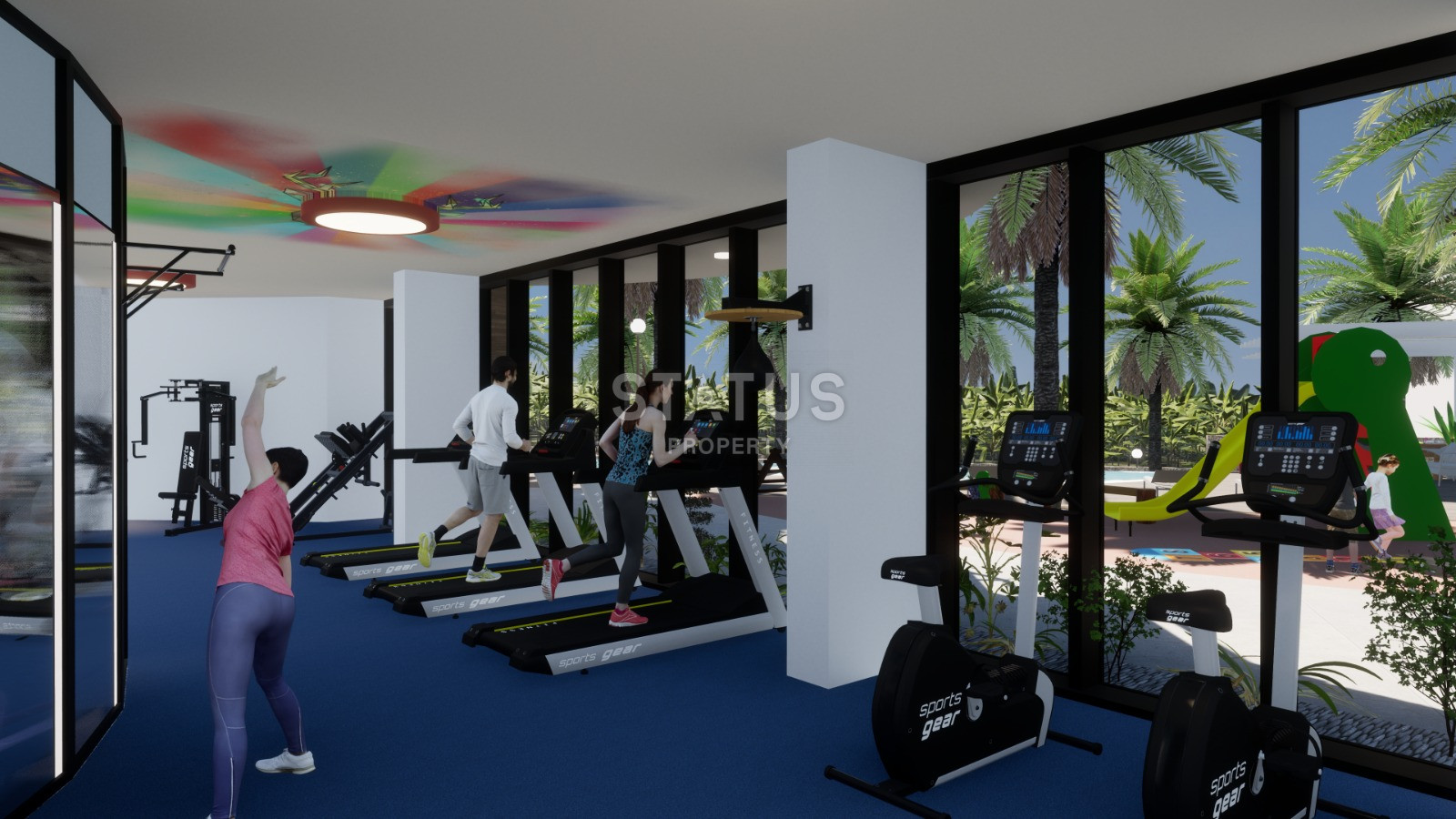 Investment project in Mahmutlar, apartments with sea and mountain views, 53-78 m2 фото 29